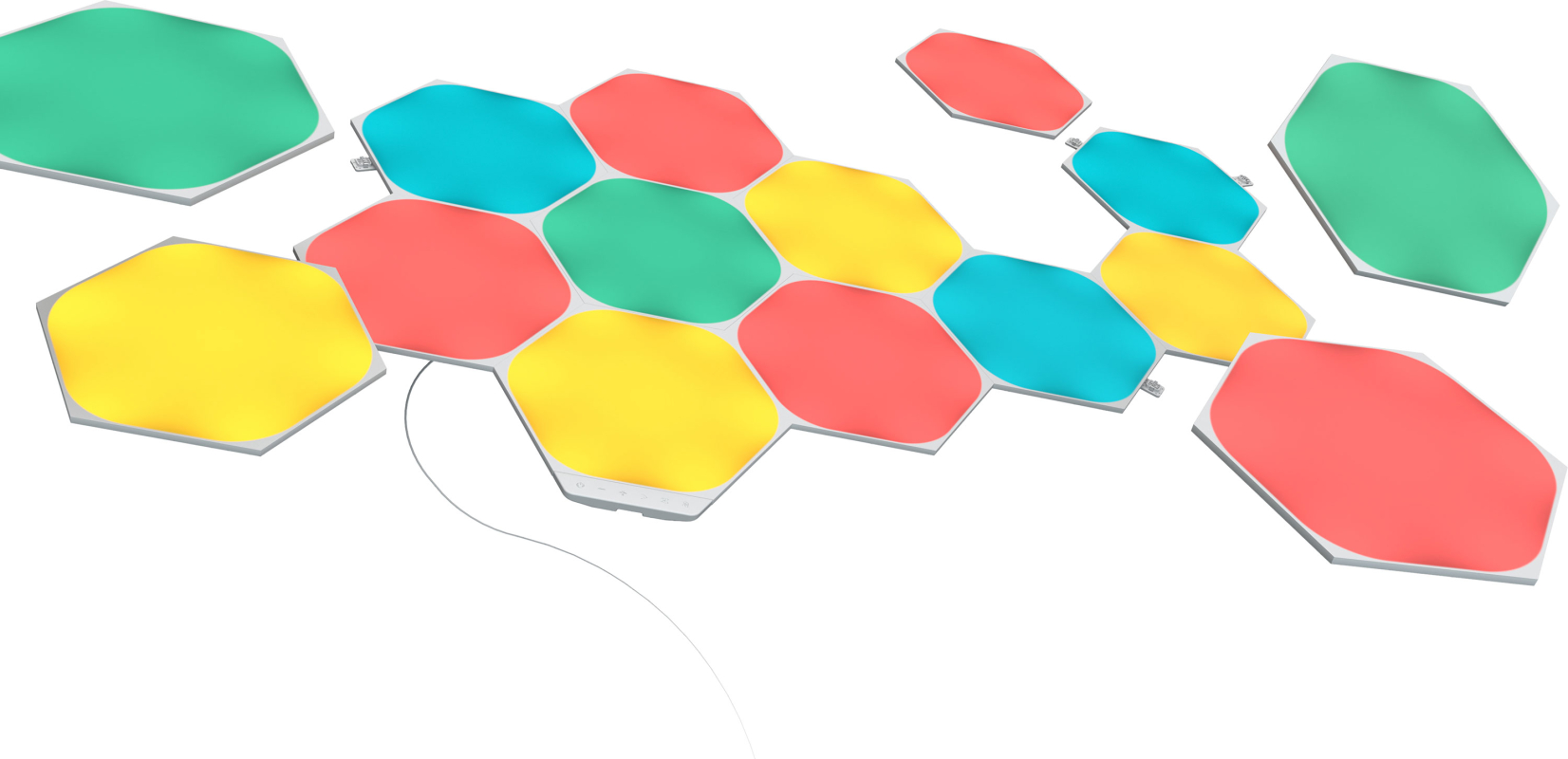 Светильник Nanoleaf Shapes Hexagon, 15 панелей
