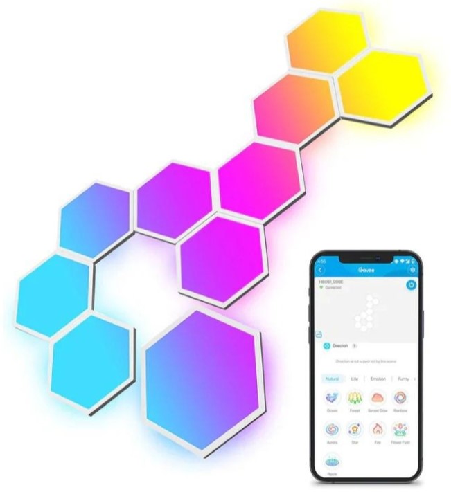 Светодиодные панели Govee Glide Hexa Pro, 10 шт