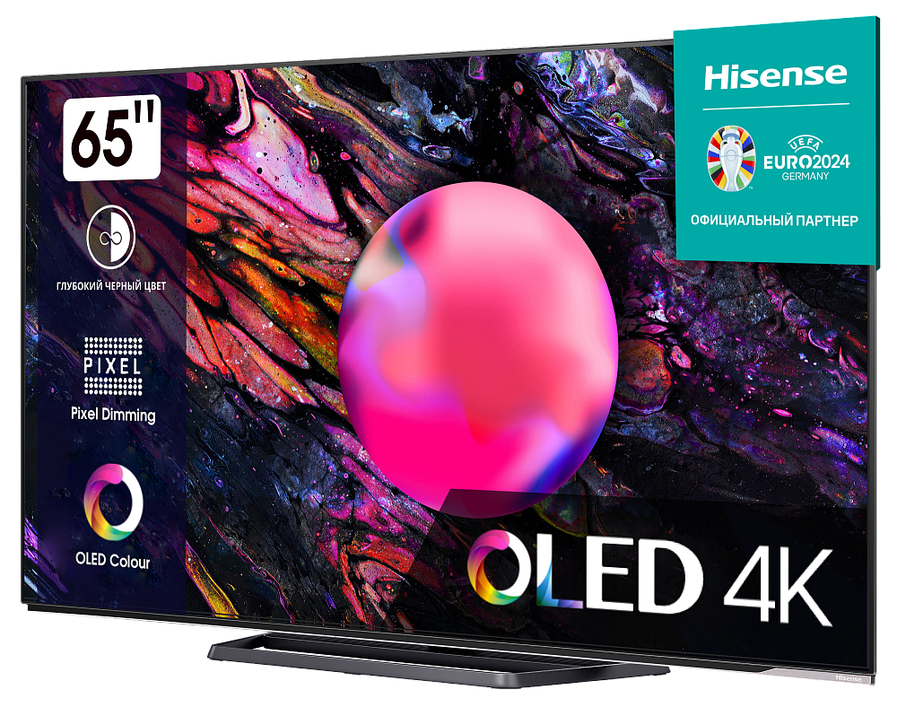 Телевизор Hisense 65A85K OLED, черный