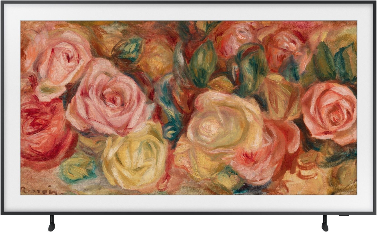 Телевизор Samsung 50″ QLED 4K The Frame LS03D, черный
