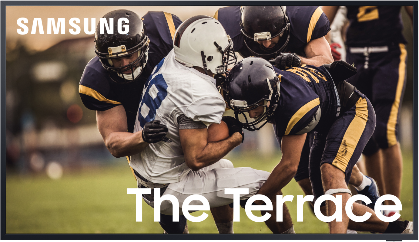Телевизор Samsung 55″ серия The Terrace QLED 4K LST7TAU, черный
