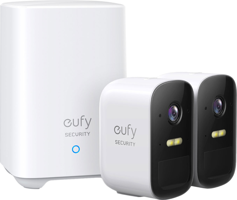 Умная система видеонаблюдения из 2 IP-камер Anker Eufy 2C 2+1 B2C – EU, белый