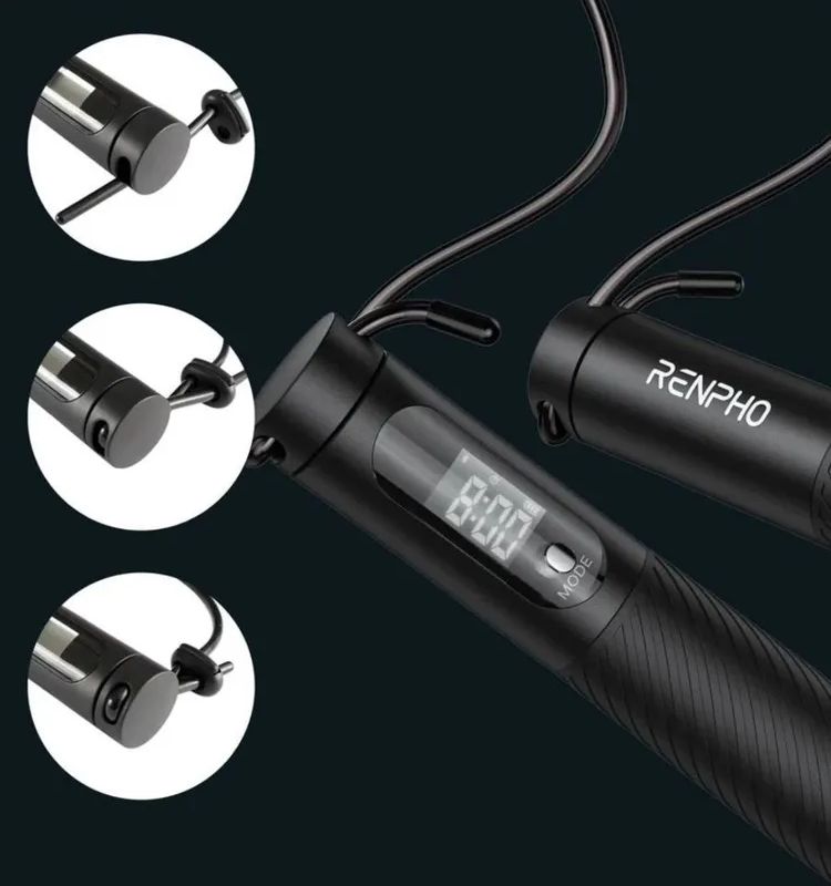 Умная скакалка Renpho R-Q008, черный