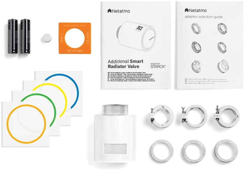 Умная термоголовка Netatmo Additional Smart Radiator, белый