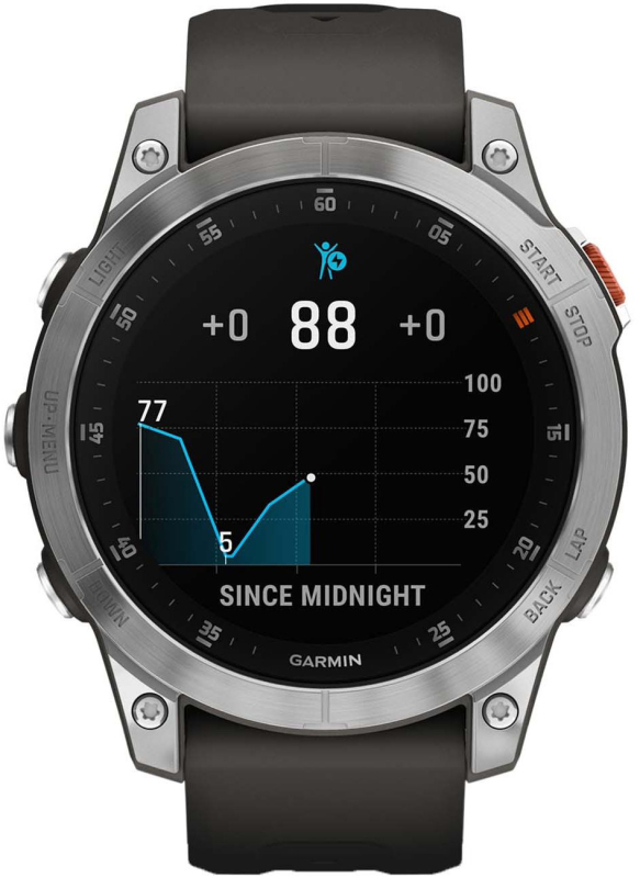 Умные часы Garmin EPIX (2-го поколения), темно-серый