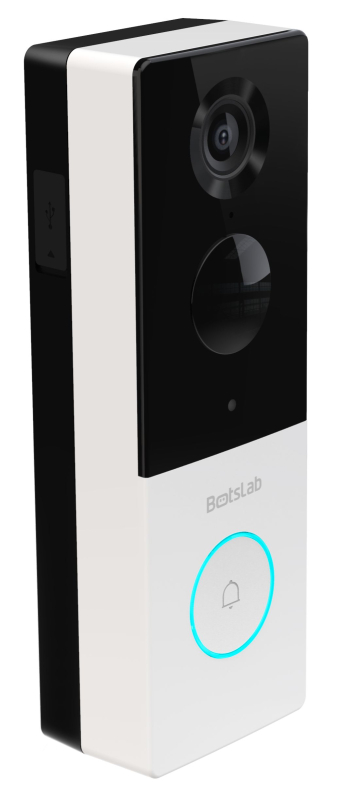 Умный видеозвонок Botslab Video Doorbell, белый