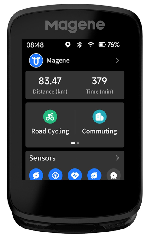 Велокомпьютер Magene C606, черный