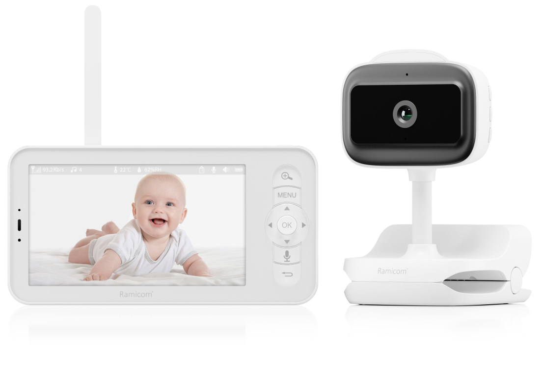 Видеоняня Ramicom Baby VRC400, белый