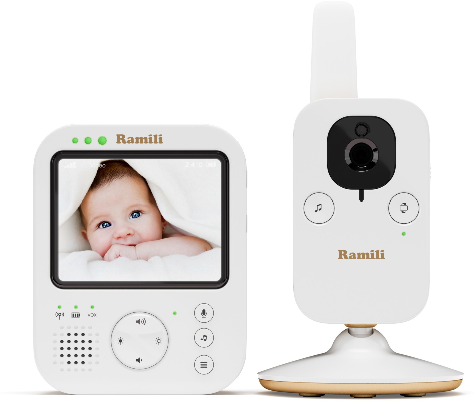 Видеоняня Ramili Baby RV200, белый
