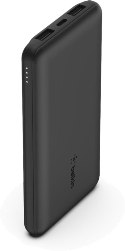 Внешний аккумулятор Belkin + кабель USB-A – USB-C, 10000мАч, черный