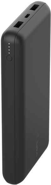 Внешний аккумулятор Belkin + кабель USB-A – USB-C, 20000 мАч, черный