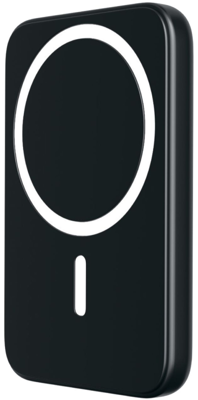 Внешний аккумулятор moonfish Magsafe, 5000 мАч, soft-touch, черный