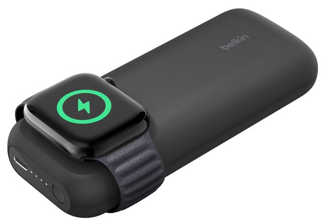 Внешний аккумулятор с функцией БЗУ Belkin Boost Charge Pro + кабель USB-C – USB-С, 10000 мАч, черный