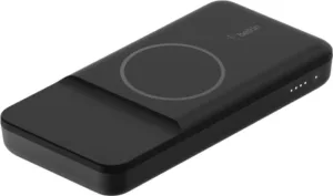 Внешний аккумулятор с функцией БЗУ Belkin Magnetic Wireless + кабель USB-A – USB-С, 10000 мАч, черный