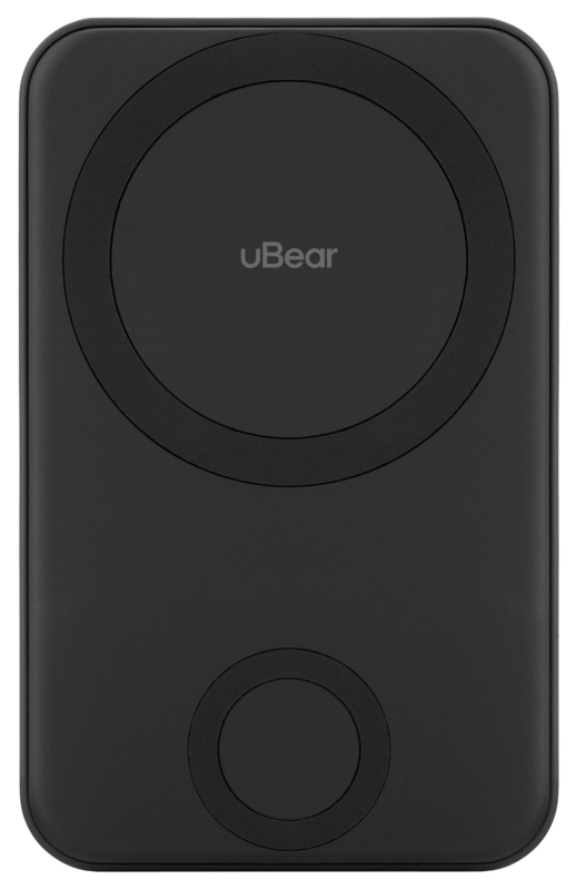 Внешний аккумулятор uBear Range MagSafe, PD, 10000 мАч, черный
