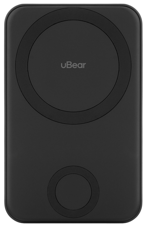 Внешний аккумулятор uBear Range MagSafe, PD, 6500 мАч, черный