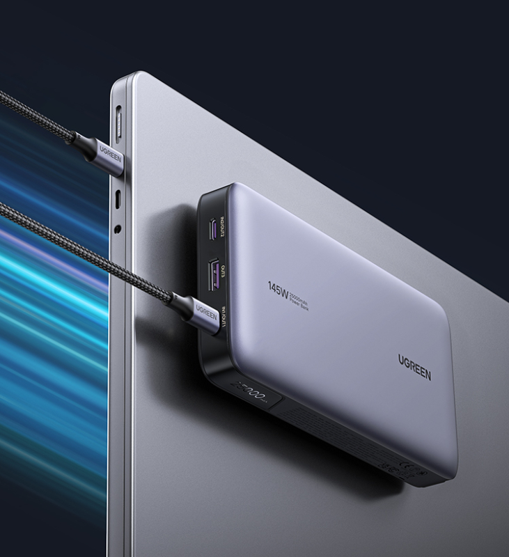 Внешний аккумулятор UGREEN PB205, 25000mAh, темно-синий
