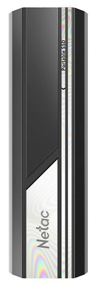 Внешний SSD Netac ZX10, 2 ТБ, черный/серебристый