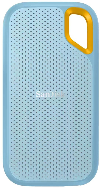 Внешний SSD SanDisk Extreme Portable V2 1 ТБ, голубой